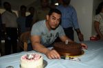 Aamir Khan celebrates his 50th birthday with media in Mumbai on 13th March 2015